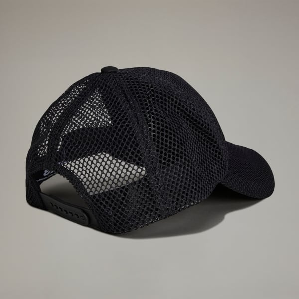 Black Y-3 Trucker Cap