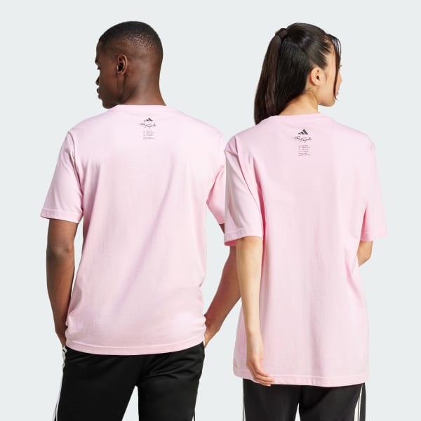Rosado Polo Estampado Lounge Drink