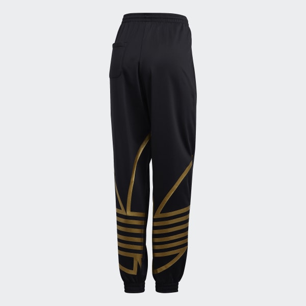 adidas white and gold track pants