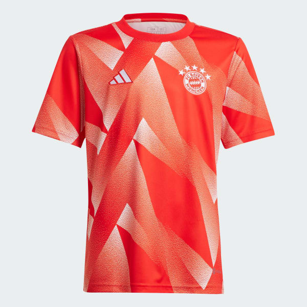 cervená Předzápasový dres FC Bayern Juniors