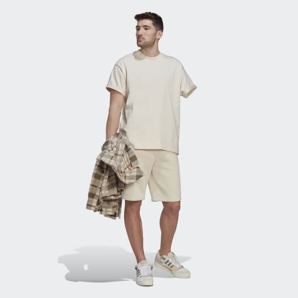 Beige Adicolor Essentials Trefoil shorts JKZ49