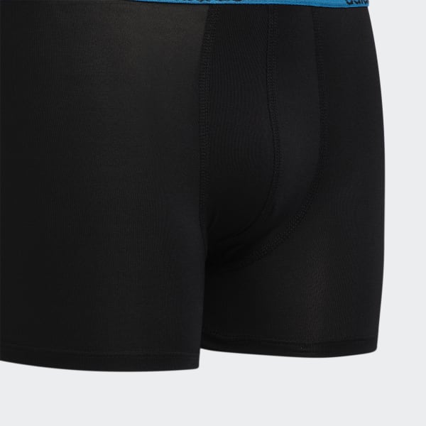 adidas Sport Performance Boxer Briefs 4 Pairs - Black