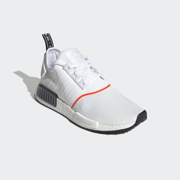 adidas nmd cloud white solar red