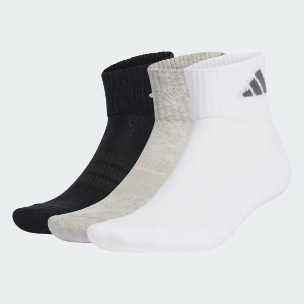 Plomo MEDIAS SPOSTSWEAR TOBILLERAS CON ACOLCHADO EN PAQUETE DE 3 PARES