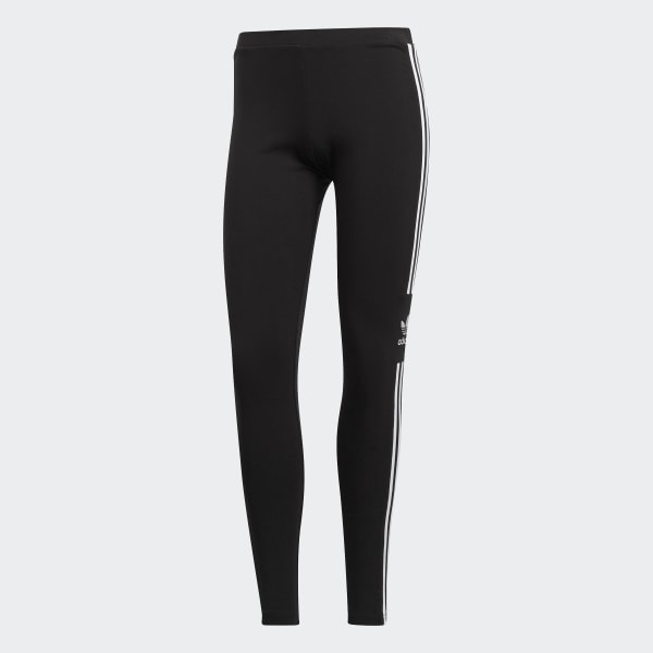 adidas LOUNGEWEAR Trefoil Tights - Czerń | adidas Poland