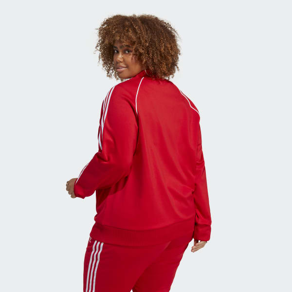 Rood Adicolor Classics SST Trainingsjack (Grote Maat)