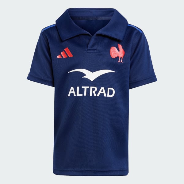 Blue France Rugby Home Mini Kit Kids