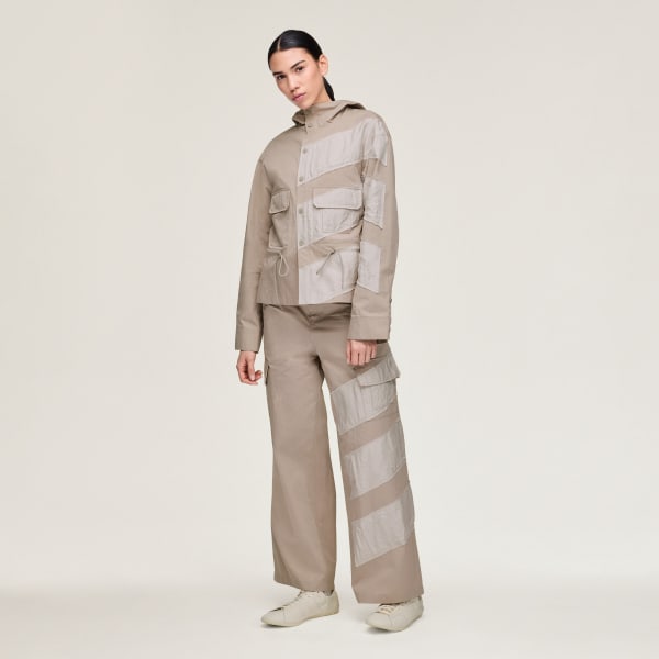 Kahverengi Y-3 KAPÜŞONLU MONT