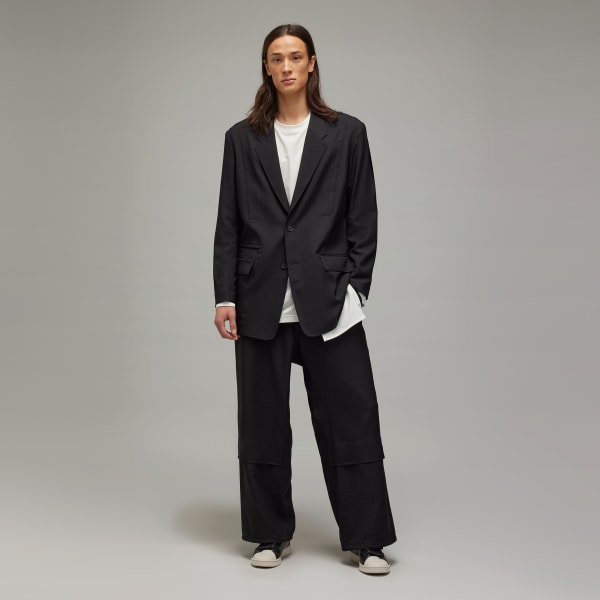 y3 【Sサイズ／50cm】 Y-3 (ワイスリー) オーガニックコットン Y-3ロゴ プルオーバー