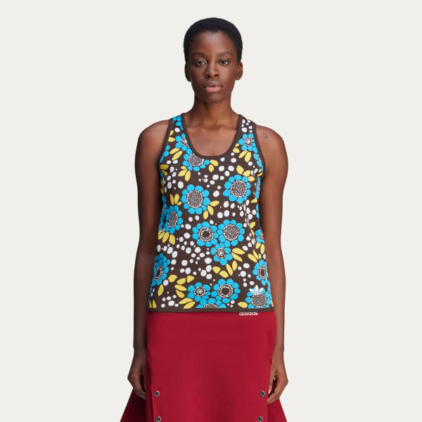 adidas Wales Bonner Knit Floral Vest Multicolor adidas Singapore