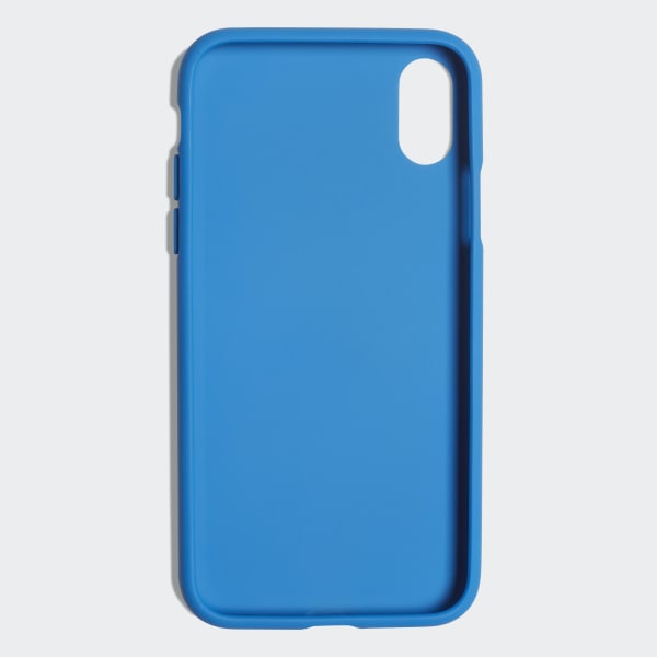 modrá Pouzdro Basic Logo iPhone X