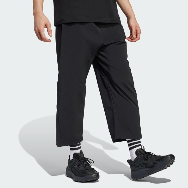 Black City Escape Stretch Woven Pants