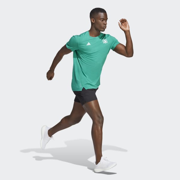 Adidas Boston Marathon 2023 Made to Be Remade Long Sleeve Running Tee