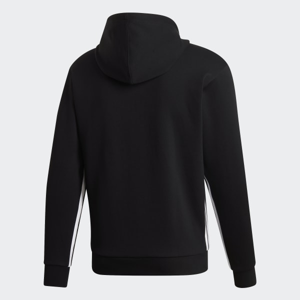 adidas Must Haves 3 Stripes Hoodie Black adidas Philippines