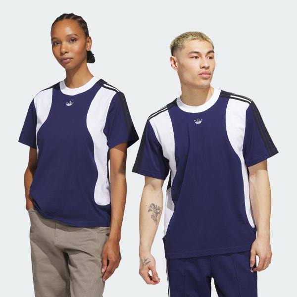 สีน้ำเงิน เสื้อยืด Tyshawn