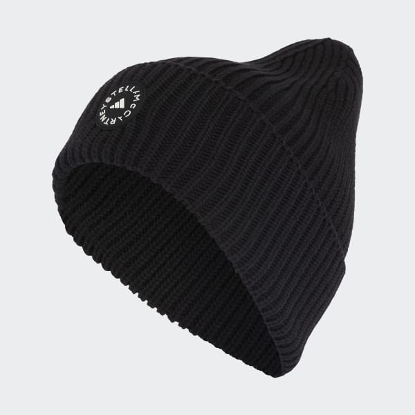 アディダス×ステラマッカートニー　ビーニー　ニット帽 adidas by Stella McCartney ビーニー - ブラック | アディダス