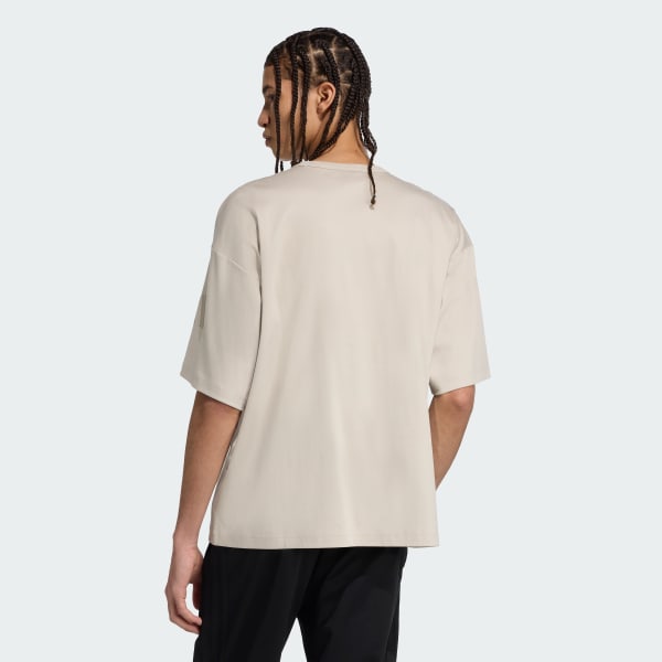 Bege T-shirt Soft Lux