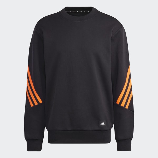 Black adidas Sportswear Future Icons 3-Stripes Sweatshirt CO763
