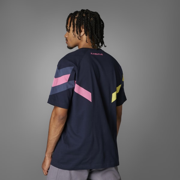 ユヴェントス　Tシャツ ユベントスクレストTシャツ-ホワイト-メンズ