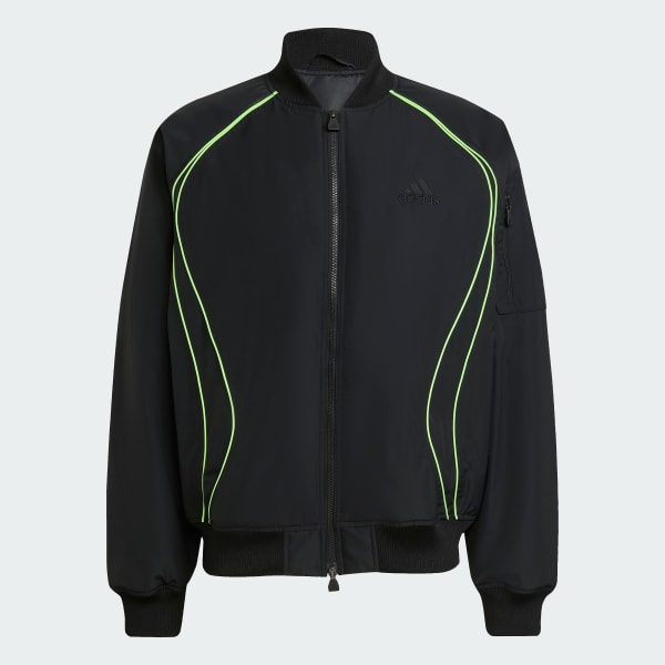 Hitam Jaket Lapis Busa Teamgeist