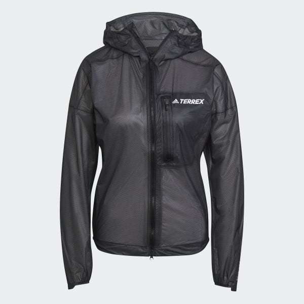 Svart Terrex Agravic 2.5-Layer Rain Jacket