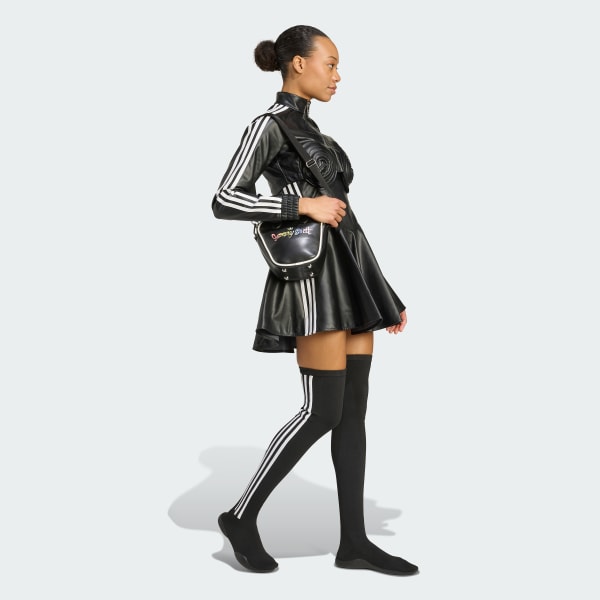 Nero Giacca da allenamento adidas X Jeremy Scott Pride Faux Leather