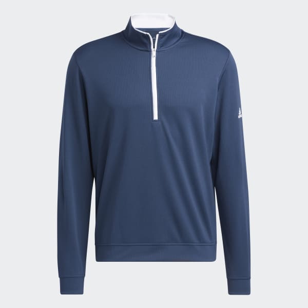adidas Quarter-Zip Pullover - Blue | Men's Golf | adidas US