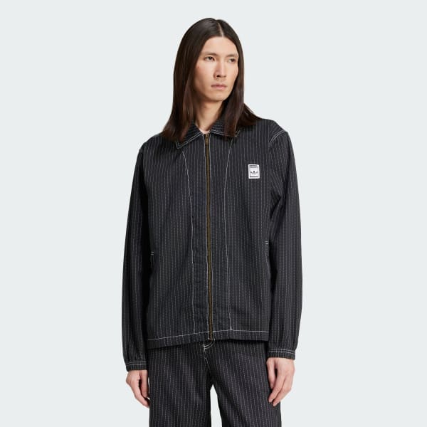 Μαύρο Wabash Nylon Coach Jacket