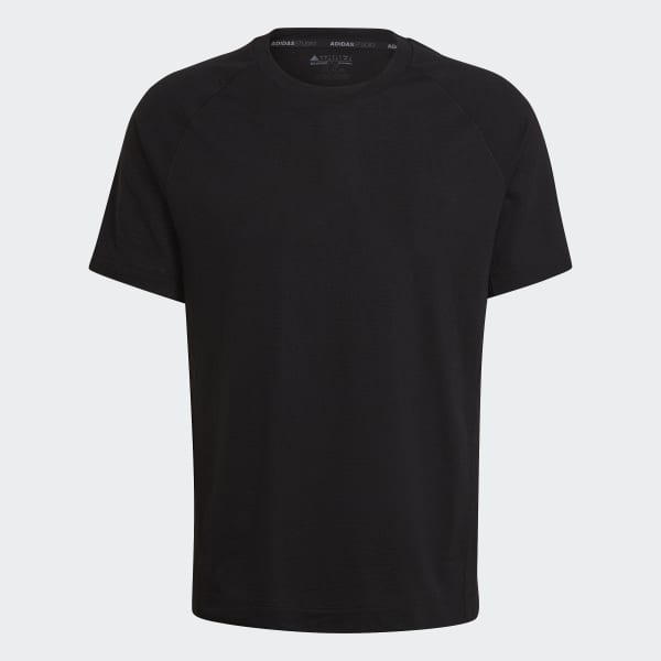 Schwarz Yoga Training T-Shirt CD347