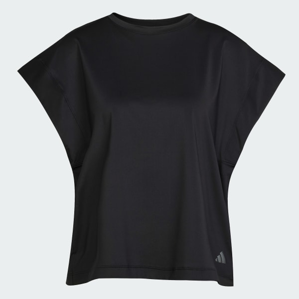 Preto Camiseta Yoga