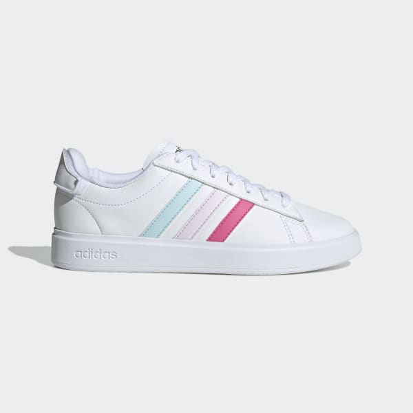 adidas Grand Court Cloudfoam Lifestyle Comfort Shoes White adidas