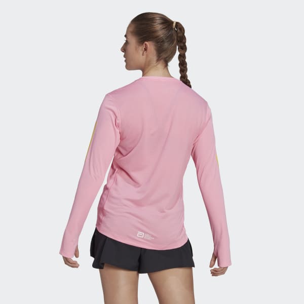 Pink Berlin Marathon 2022 Own The Run Long-Sleeve Top ECP03