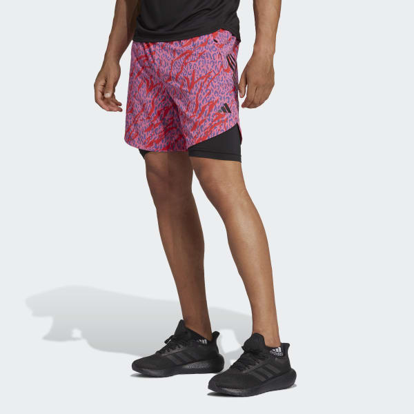 Multicolor Shorts Designed for Training Pro Series Animal Print HIIT por Cody Rigsby