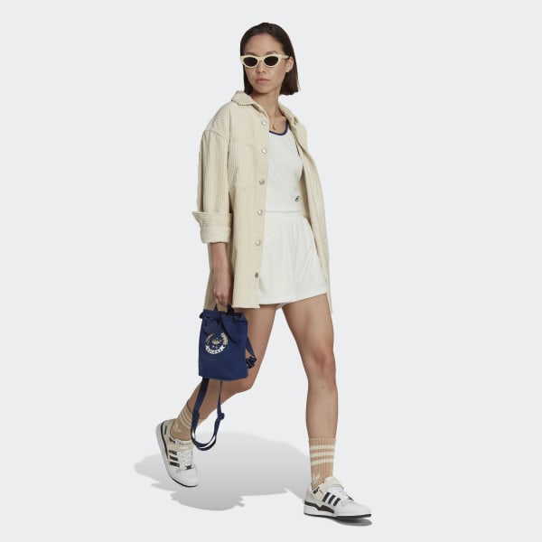 Blanc Débardeur Short Towel Terry LOM60
