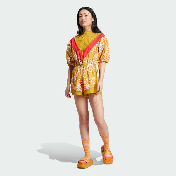 Yellow adidas womens tracksuit deals