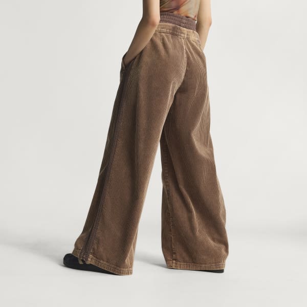 Brown CORDUROY SST OVERSIZED PANTS