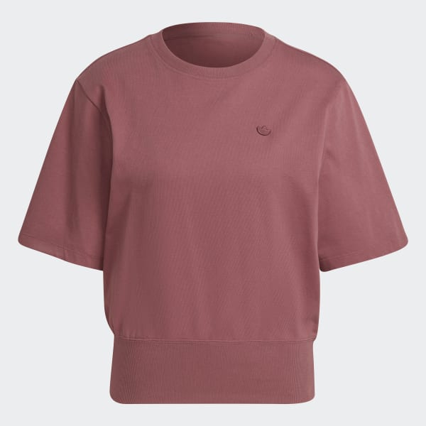Weinrot adicolor Oversize T-Shirt