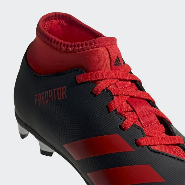Adidas predator best sale rojo y negro