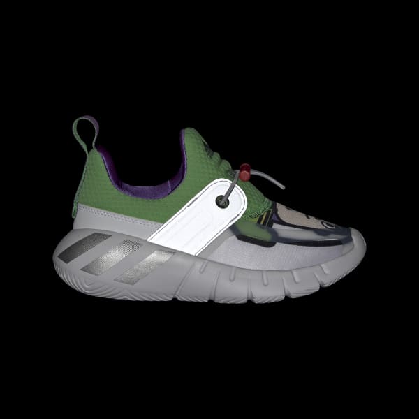 White adidas x Disney Pixar Buzz Lightyear Rapidazen Slip-On Shoes LUQ51