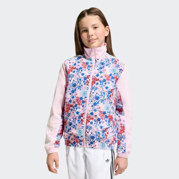 Rosa adidas Originals x Liberty London TRACK TOP