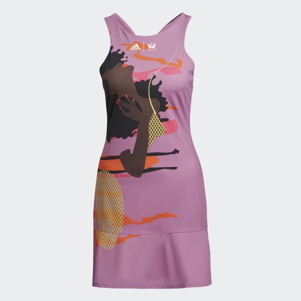 Paars Tennis New York Y-Jurk QB624