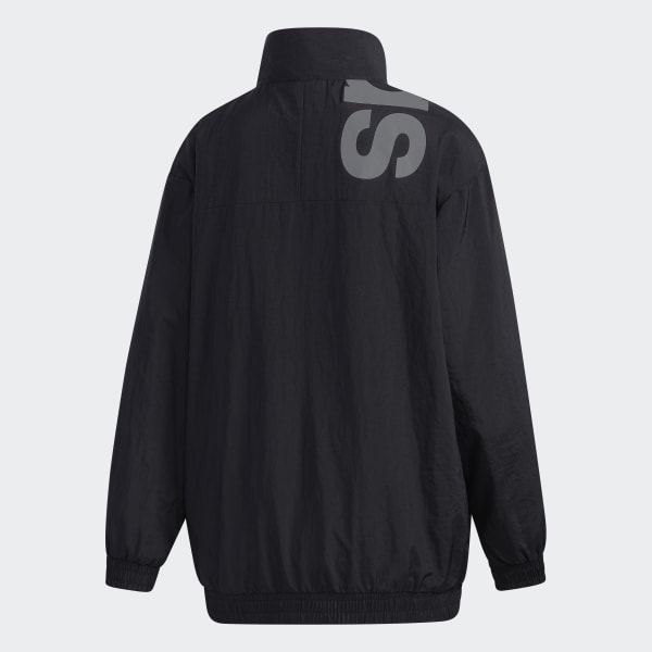 adidas New Authentic Track Jacket Black adidas Australia