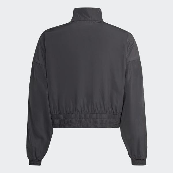 adidas Adicolor Crop Track Jacket Black adidas Thailand