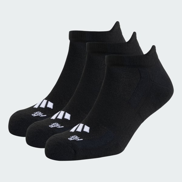 Black Cushioned Low-Cut Socks 3 Pairs