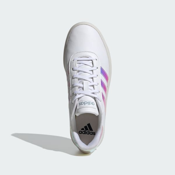 White Court Platform Shoes