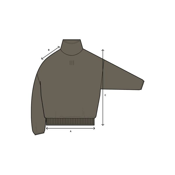 Black Fear of God Athletics Mock Neck