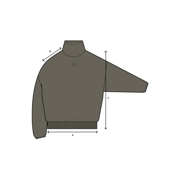 fear of god athletics × adidas モックネック adidas FEAR OF GOD ATHLETICS MOCK CLAY （アディダス フィア