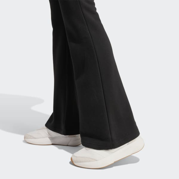 adidas Seasonal Essentials French Terry Flared Pants - Black