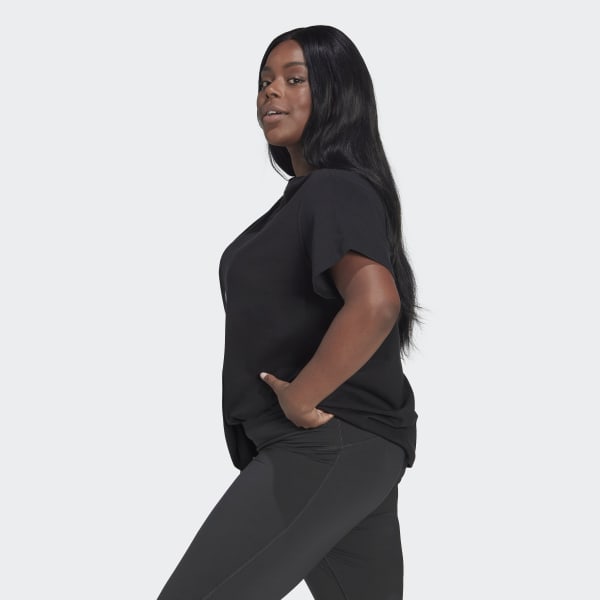 Czerń Tee (Plus Size) CV935