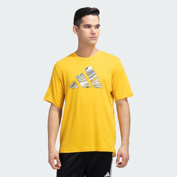 Yellow HIIT GRAPHICS TEE